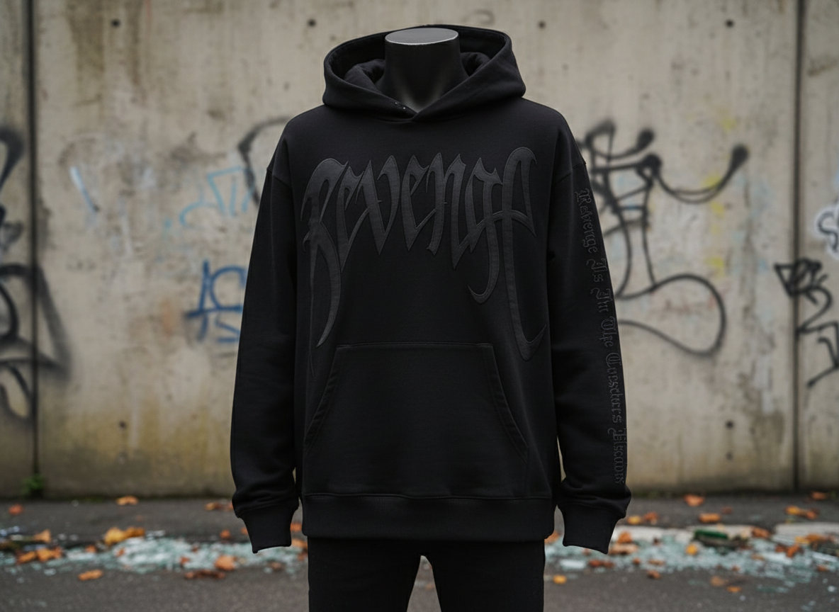 xxxtentacion hoodie in urban setting